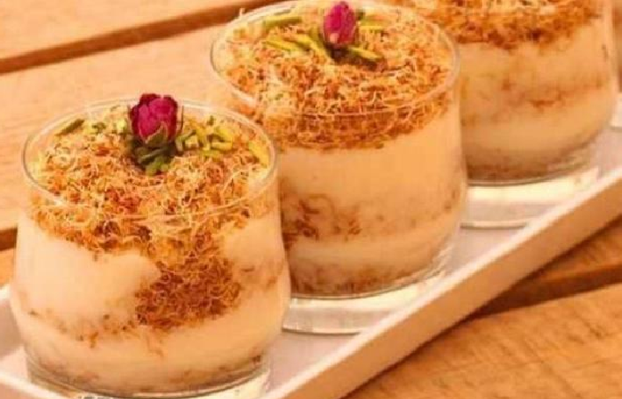 The halal Planet - 10-Minute Kunafa Parfaits: Layers of Crunch and Creaminess